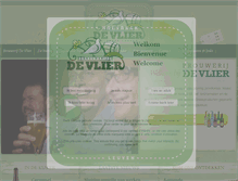 Tablet Screenshot of brouwerijdevlier.com